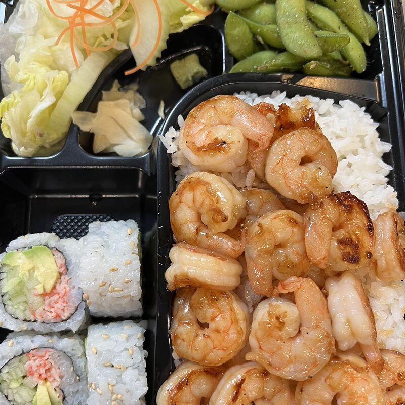 (B) Shrimp Bento Box